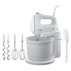 Braun HM1070WH - Hand Mixer - White