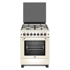طباخ دي ال سي غازي - 4 مشاعل - F6IP40G2-CR - كريمي