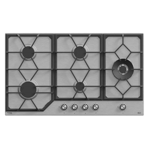 DLC F-S590-181 - 5 Burners - Built-In Gas Cooker - Stainless Steel