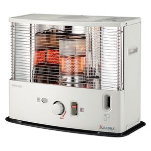 Kerona Kerosene Heater - Convection Type - WKH-3450 - 12500 BTU/Hour - White