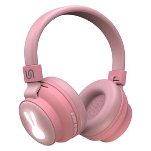 سماعة حول الاذن بلوتوث للاطفال بورودو - PD-STWLEP004-PK - وردي