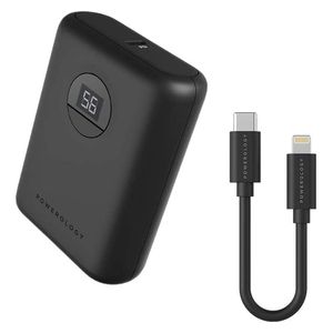 Powerology PPBCHA04-BK-L - 10000mah - Power Bank - Black