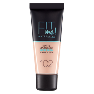  Maybelline Fit Me Matte & Poreless Foundation, 120 - Fair Ivory 