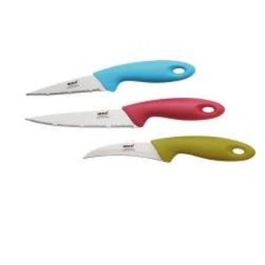  مجموعة سكاكين ايكيا 3 قطع - متعدد الالوان 