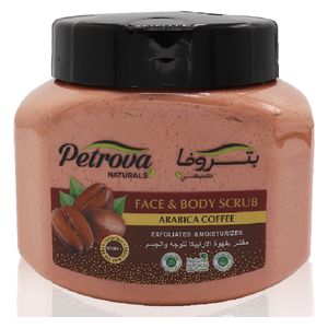 Petrova Naturals Arabica Coffee Body & Face Scrub - 500ml