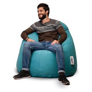  كرسي اريكة ويلو بين باج من السابيا - تركوازي 