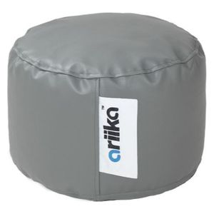  طبلية اريكة للاطفال من الجلد - رمادي 