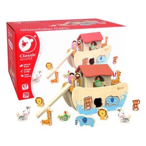  لعبة سفينة نوح كلاسيك ورلد - خشبي 