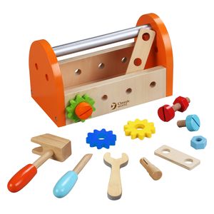  لعبة اطفال مجموعة ادوات النجار كلاسيك ورلد - خشبي 