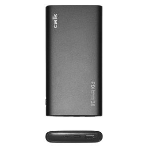 Calk CY005 - 10000mAh - Power Bank - Black 