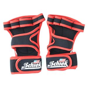  زوج قفازات رفع اثقال شيك - احمر 