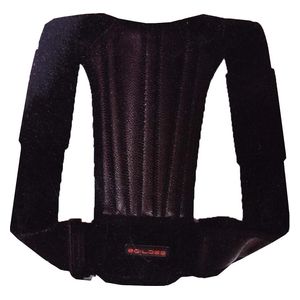  حزام لونك مصحح لوضعية الكتف قابل للتعديل مع دعامة خلفية, اسود 