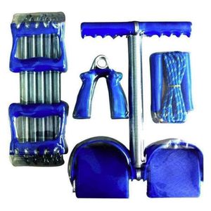  مجموعة ادوات التمارين الرياضية - 4 قطع - ازرق 