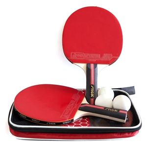  مجموعة مضرب تنس طاولة 24 - احمر 