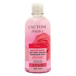  L'ACTONE Rose Extract Skincare Micellar Water - 500ml 