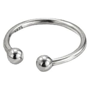  حلق لأنف للنساء شكل كرة - سلفر 