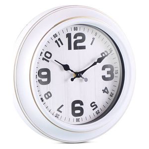  ساعة جدارية - 30x30x6 سم - ابيض 