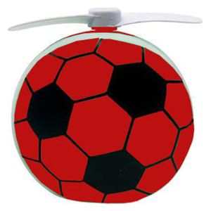 Illuminated Mirror with Fan - Red