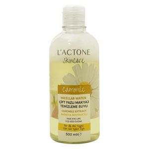  L'ACTONE Camomile Extract Skincare Micellar Water - 500ml 