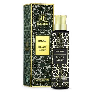  Hamidi Natural Black Musk Water Perfume Spray, 100ml 