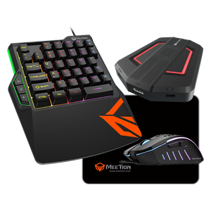  لوحة مفاتيح, ماوس, وسادة ماوس و إضاءة خلفية ميشن - CO015 