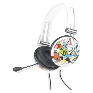  سماعة على الاذن ادجاستد  - KUKOWDEE - ابيض 