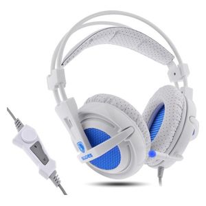  سماعة على الاذن ساديس - A6 - ابيض 