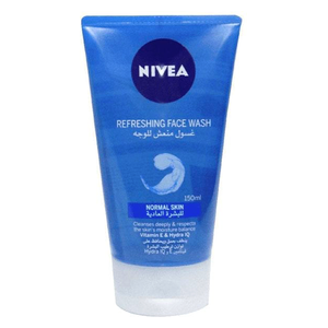  منظف الوجه نيفيا المنعش ينقي البشرة من الشوائب اليومية للبشرة العادية, 150 مل 