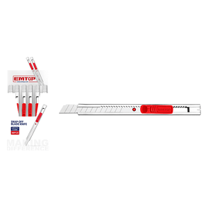  Emtop ESNK09001 - Retractable Utility Knife 