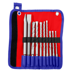 Emtop EHDR12101 - Twist Drill Bits Set - 10 Pieces
