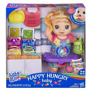  دمية هاسبرو بيبي اليف هابي هانكري بيبي 