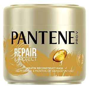  ماسك الشعر بانتين الكيراتين لحماية اللون و إعادة بناء الشعر, 300 مل 