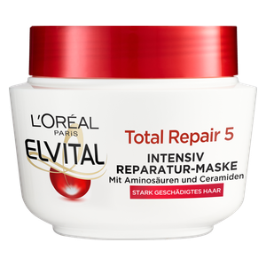  ماسك الشعر لوريال باريس ايلفيتال توتال ريبير 5 انتينسف, 300 مل 