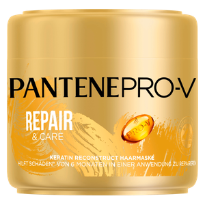  ماسك الشعر بانتين الكيراتين عناية و إصلاح إعادة بناء الشعر, 300 مل 