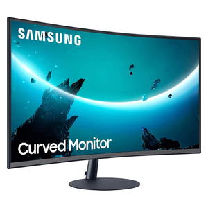 شاشة حاسبة سامسونج 27" - مقوسة - LC27T550FDM