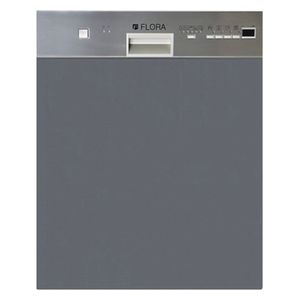  غسالة صحون فلورا - 13 سيت - FLSIDW7_1410X - سلفر 