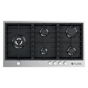  طباخ داخلي غازي فلورا - Ctsfs_T95EX - اسود - 5 مشاعل 