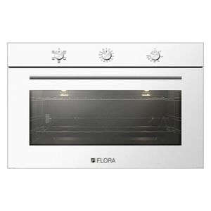  فرن غازي داخلي فلورا - GGTF_912wH - ابيض 