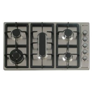  طباخ داخلي غازي فلورا - CTSLF_M95X - سلفر - 5 مشاعل 