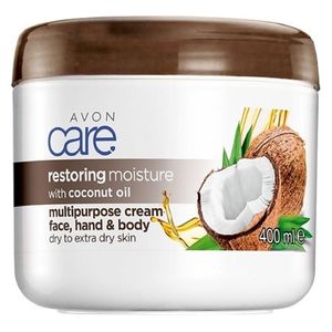  Avon Restoring Moisture with Coconut Oil Multipurpose Cream - 400ml 