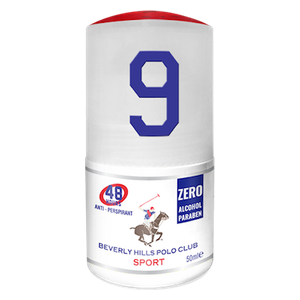  ناين من بيفرلي هيلز بولو كلب للرجال - رول مضاد للتعرق, 50 مل 