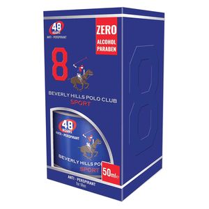 نمبر 8 من بيفرلي هيلز بولو كلب للرجال - رول مضاد للتعرق, 50 مل