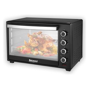  فرن كهربائي ديلمونتي - 55لتر - DL760D - اسود 