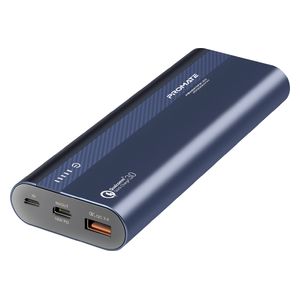  شاحن محمول بروميت - PowerTank-20 - 20000mah - ازرق 