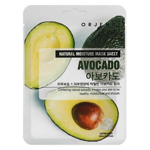  Orjena Natural Moisture Avocado Face Sheet Mask Set - 10 Pieces 