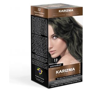  KARIZMA Professional Quality Color, 7.2 - Medium Matte Blond 