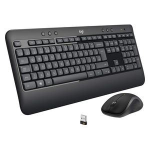  مجموعة لوحة مفاتيح وماوس لاسلكي لوجتيك - ADVANCEDMK540-920-008693 