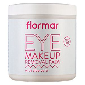  Flormar Eye Make Up Removal Pads - 100pieces 
