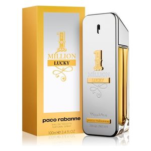  One Million Lucky by Paco Rabanne for Men - Eau de Toilette, 100ml 