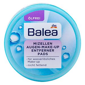  Balea Oil Free Eye Make Up Remover Pads - 50Pieces 